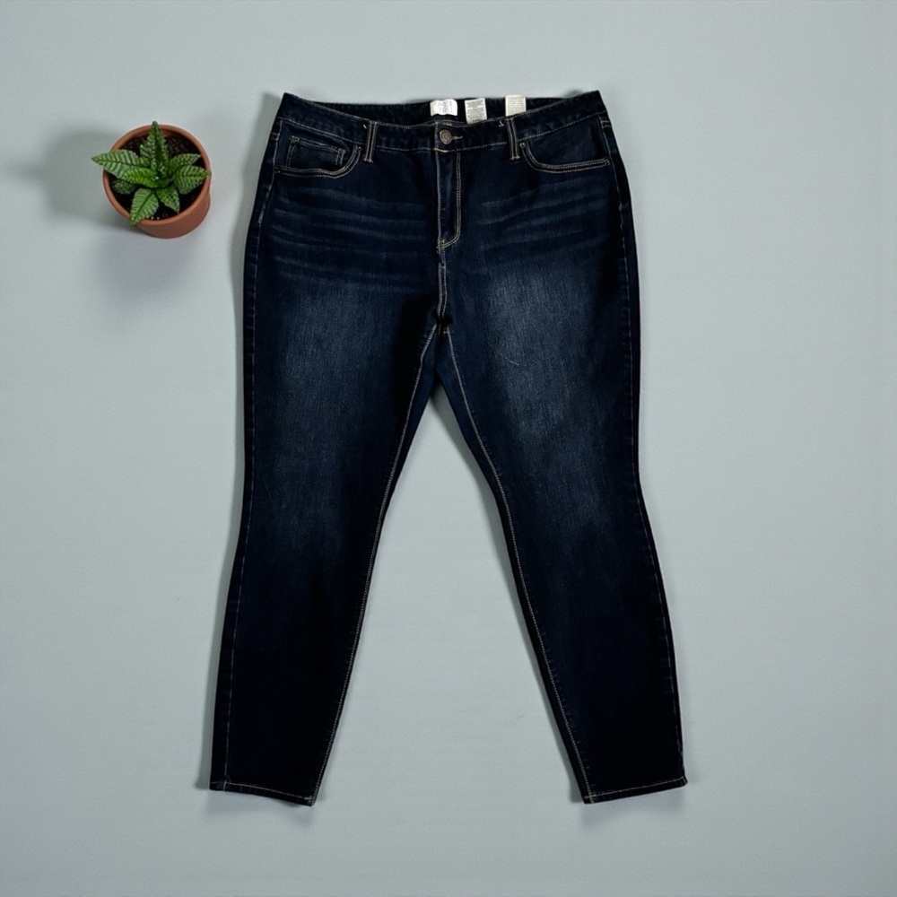 👖 Time and Tru Dark Wash Skinny Jeans | Women’s Denim 👖